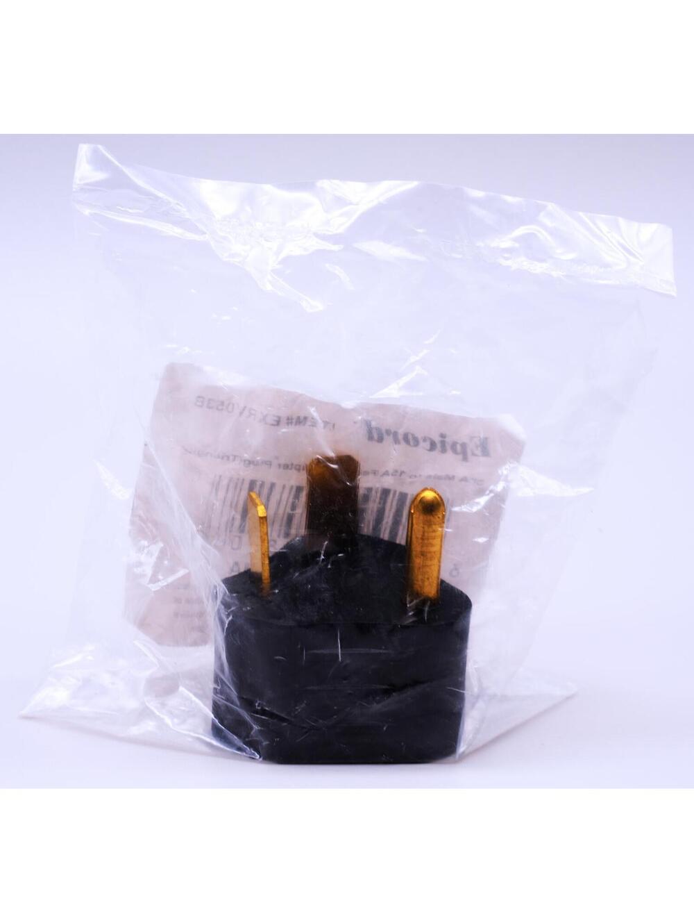 Epicord 30A Male to 15A Female Adapter Plug Triangle Model EXRV053B